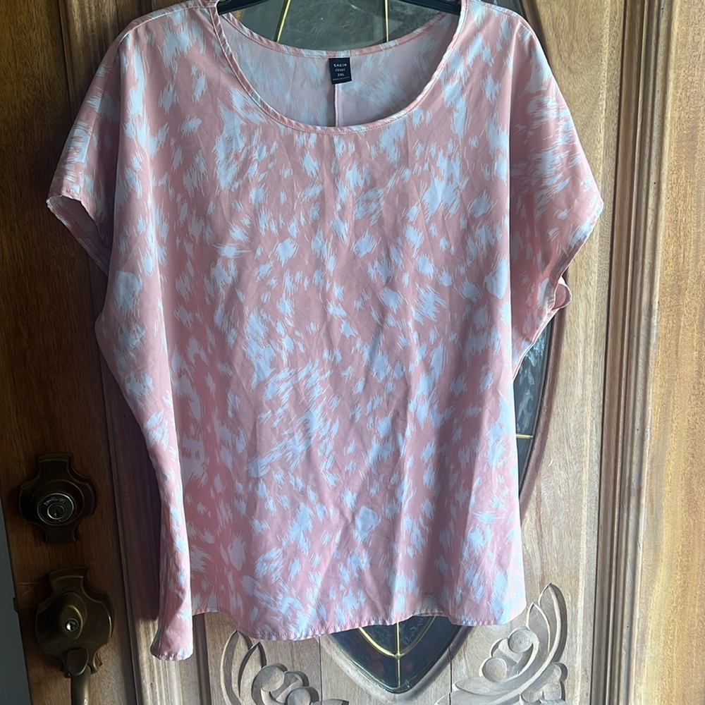 Pink blouse